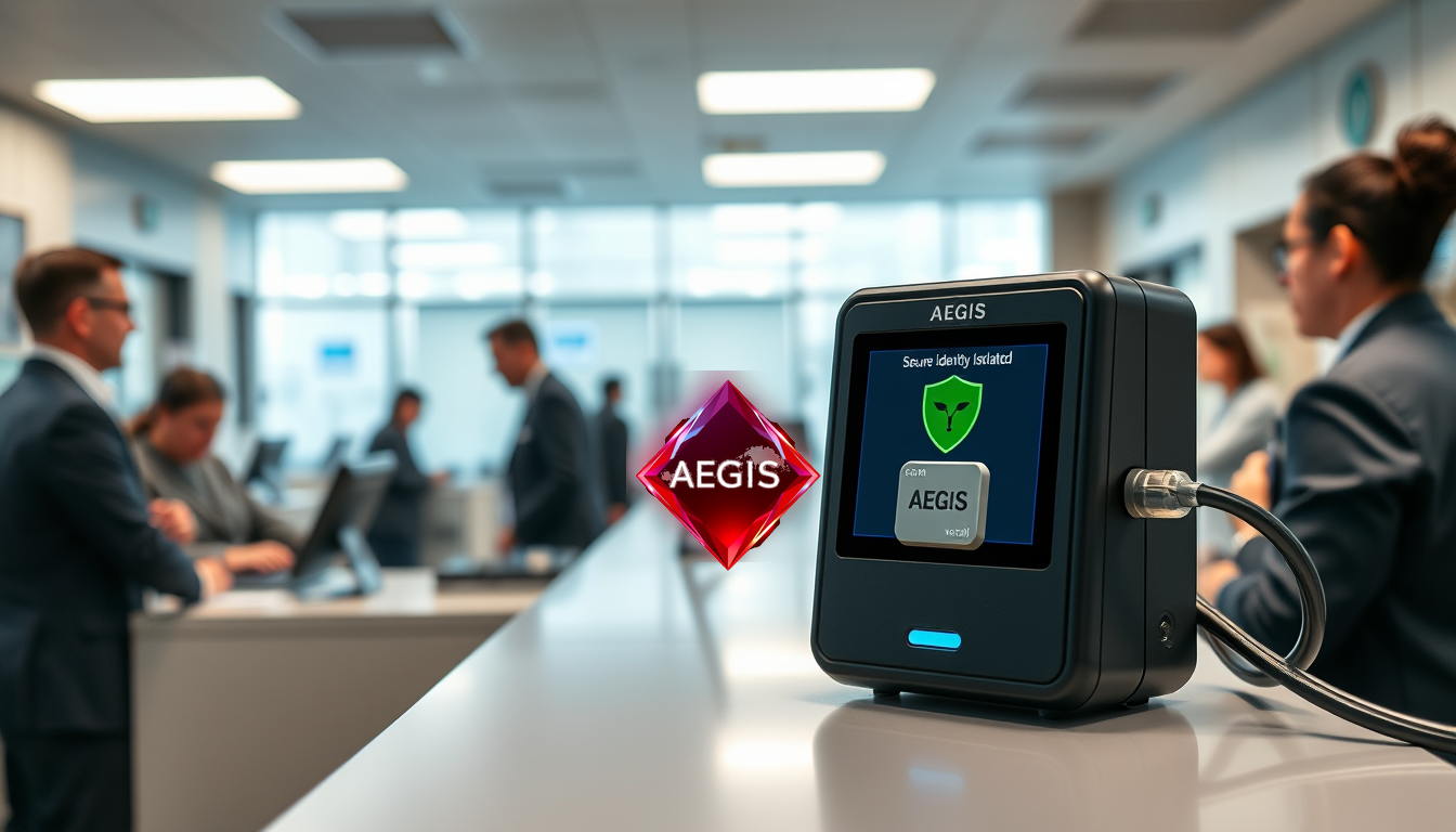 Aegis protecting a DMV workstation