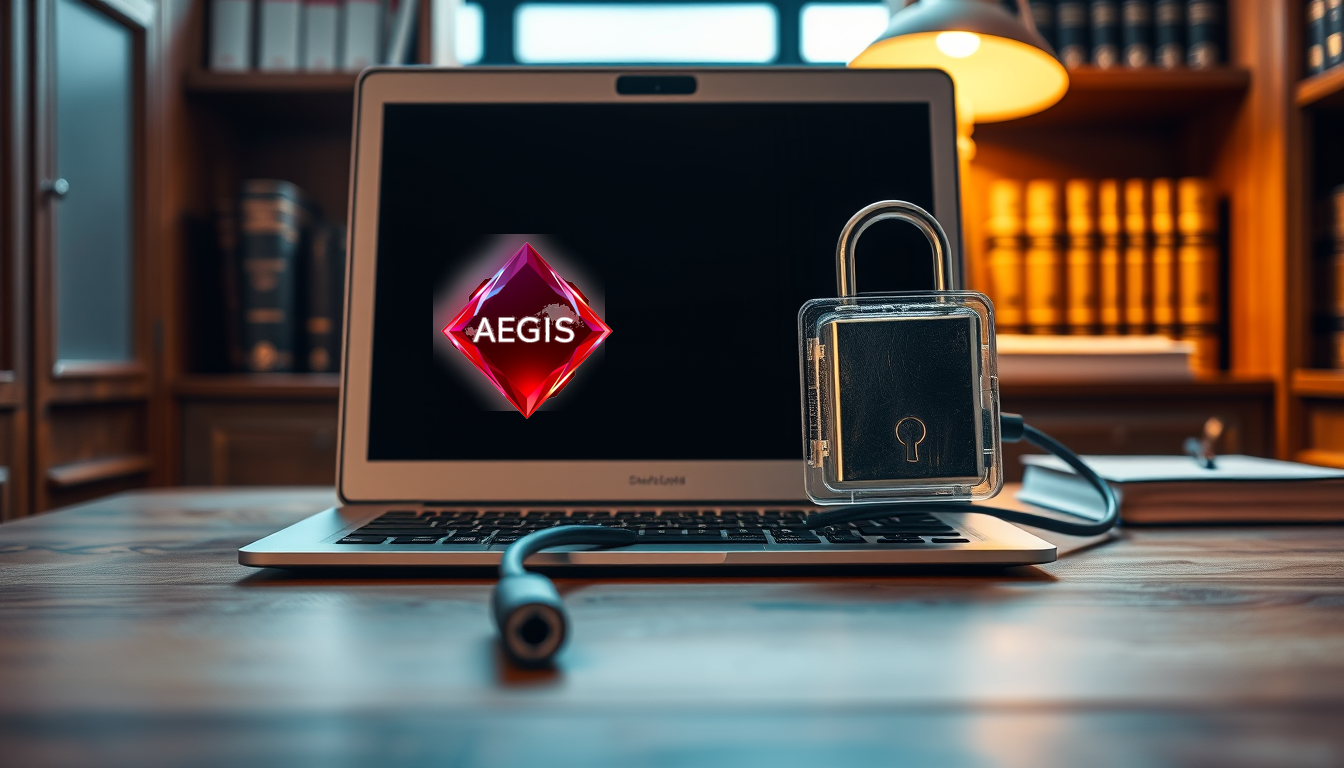 Aegis protecting a small law firm workstation